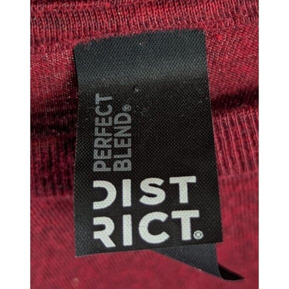 District Women size 2XL Perfect Blend Crew Neck T Shirt AIN'T Texas Classic Fun - Picture 4 of 8